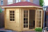 Domek ogrodowy drewniany AIDA (28 mm), 3x3, 9 m² customer 3