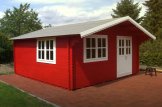 Domek ogrodowy drewniany LILLE (44 mm), 5x5 m, 25 m² customer 1