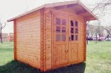 Domek ogrodowy drewniany NANO (28 mm), 2,5x2 m, 5 m² customer 1