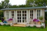 Domek ogrodowy drewniany DEVON (44 mm), 6x4 m, 24 m² customer 1