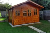 Domek ogrodowy drewniany OLYMP (44 mm), 4x3 m, 12 m² customer 2