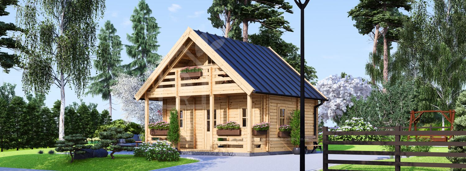 B-Ware: Domek mieszkalny LIVINGTON S (44+44 mm + izolacja), 50 m² visualization 1